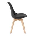 Ver imagem 5 de Kit 6 Cadeiras Leda - Preto