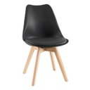 Ver imagem 3 de Kit 6 Cadeiras Leda - Preto