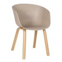 Ver imagem 2 de Kit 4 Cadeiras Cassia - Nude
