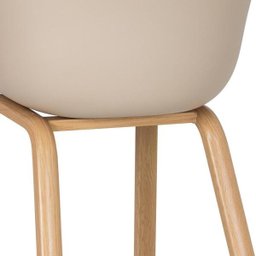 Kit 4 Cadeiras Cassia - Nude - 6