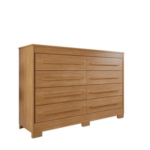 Cômoda 8 Gavetas Califórnia com Moldura Frisada - Benetil