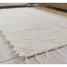 Tapete Para Sala E Quarto 2,00x1,50 Boho Macio 100% Algodão - Cru - 1