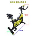 Ver imagem 3 de Bicicleta Ergometrica Spinning Fitness Academia Musculaçao Exercicio Bike Cross Treino Ab.MIDIA HJ-3