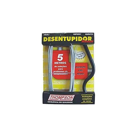 Desentupidor Manual Thompson com 5m