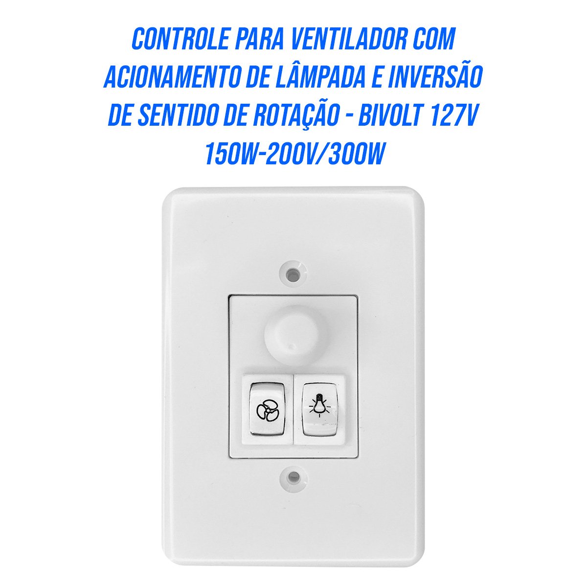 Controle de Ventilador de Teto Ilumi - 4