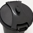 Ver imagem 5 de Lixeira Multiuso Grande 60 Litros com Trava Cesto Lixo Organizador Lavanderia Brinquedos Trava 60L m