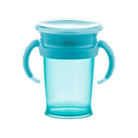 Copo 360 Treinamento Lillo com Alça - Azul