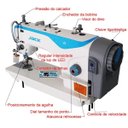 Ver imagem 5 de Reta Jack F4 110v Motor Energy Saving Direct Drive+ Cadeira