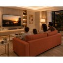 Ver imagem 5 de Sofá Namoradeira Bouclé Luxo Requinte e Conforto Premium:Terra Cota