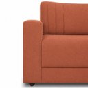 Ver imagem 4 de Sofá Namoradeira Bouclé Luxo Requinte e Conforto Premium:Terra Cota