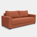 Ver imagem 2 de Sofá Namoradeira Bouclé Luxo Requinte e Conforto Premium:Terra Cota