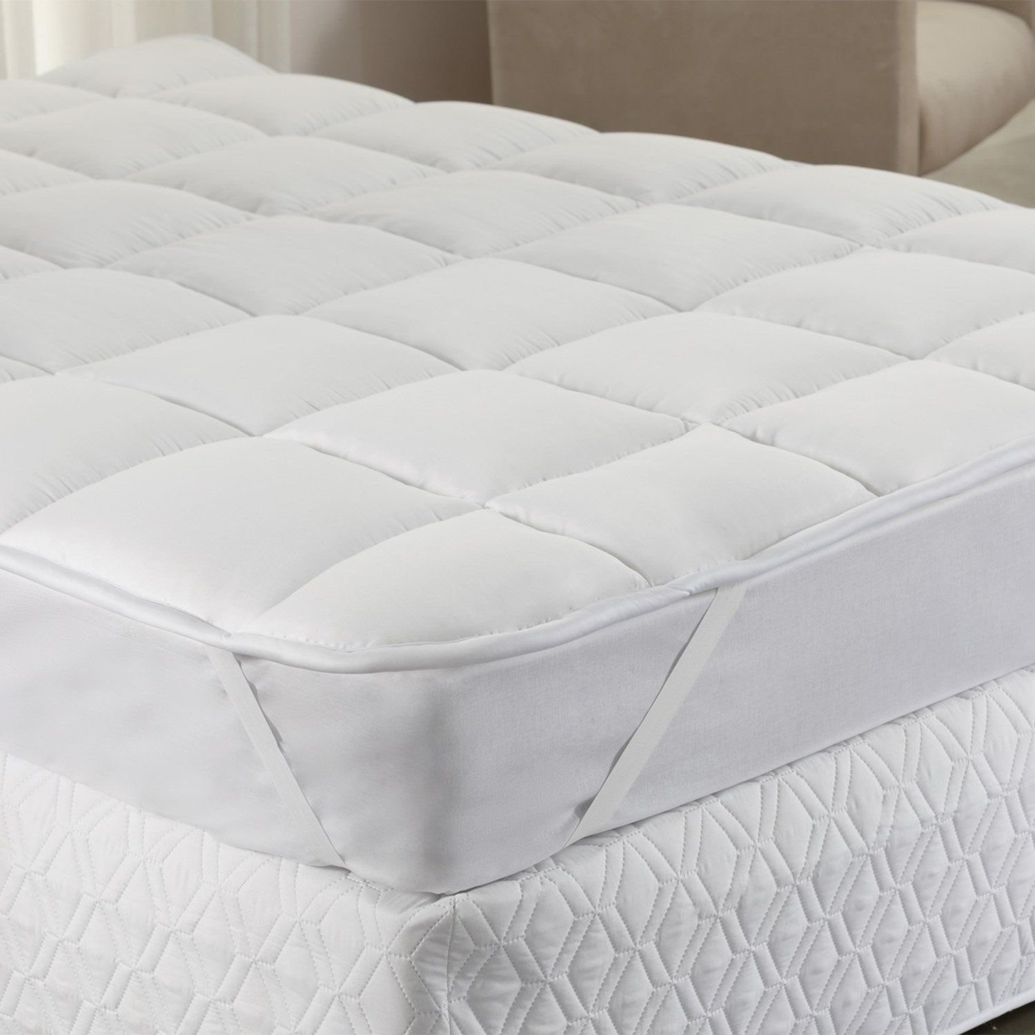 Pillow Top Matelassado Lynel Tamanho King Extra Conforto Antialérgico