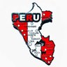 Imã Peru com Mapa, Bandeira, Cidades e Símbolos - Imã de Geladeira - 1