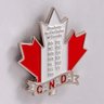 Imã Canadá com Mapa, Bandeira, Cidades e Símbolos - Imã de Geladeira - 3