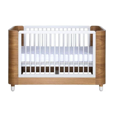 Berço/mini Cama Pé De Meia Madeira Grades Brancas + Colchão