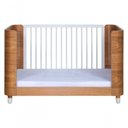 Ver imagem 3 de Berço/mini Cama Pé De Meia Madeira Grades Brancas + Colchão