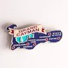 Imã Ilhas Cayman com Mapa, Bandeira, Cidades e Símbolos - Imã de Geladeira - 2