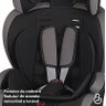 Cadeira de Carro Galzerano JIG - 9 à 36kg - Preto/Cinza - 3