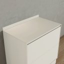 Ver imagem 6 de Balcão com Tampo 2 Gavetas MDF 80cm Fineze Bege/Areia HP