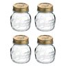 Conj. 4 Pote de Vidro Quattro Stagioni 150 ml conservas COM tampa - 1