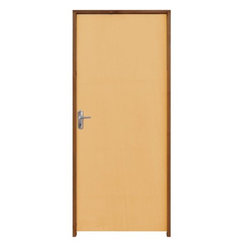 Porta Lisa Mescla 80x210cm com Fechadura e Batente 11 - Rd1005 - Rodam Porta Lisa Mescla 80x210cm Di