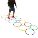 Ver imagem 1 de Kit Funcional Argolas De Agilidade 12 Unidades Yangfit