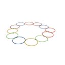 Ver imagem 2 de Kit Funcional Argolas De Agilidade 12 Unidades Yangfit