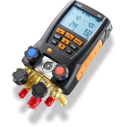 Manifold Digital Vacuômetro Testo 557 com Mangeiras Bluetooth - 5 Manifold Digital Vacuômetro Testo 557 com Mangeiras Bluetooth - 5