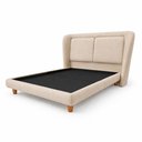 Ver imagem 6 de Cama Japonesa com Cabeceira Casal Blind Haru Linho Bege - Sallar Home