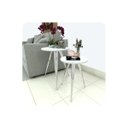 Ver imagem 1 de Conjunto 2 Mesinhas Lateral Canto Sala Quarto Redonda C.b Fs