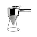 Ver imagem 1 de Funil Dosador 25,5x13x19,5cm C/suporte Inox - Platinox Sf-13