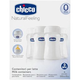 Recipientes Para Leite Materno Chicco - 4pçs - 2