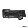 Combo Teclado e Mouse sem Fio Usb 2.4ghz 55 Bright - 2