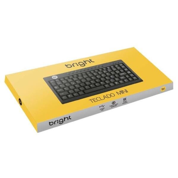 Mini Teclado Multimídia Usb 505 Bright - 4