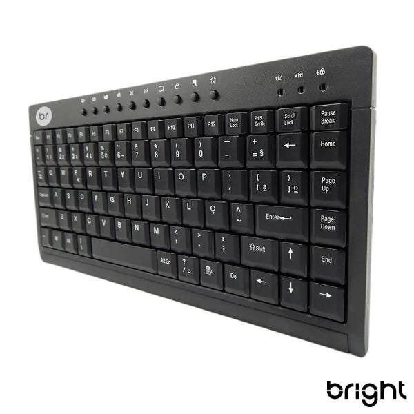 Mini Teclado Multimídia Usb 505 Bright - 2