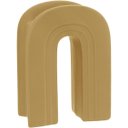 Ver imagem 1 de Vaso Opala Decorativo Cachepô Enfeite 18x13x7cm Cerâmica Amarelo
