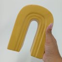Ver imagem 4 de Vaso Opala Decorativo Cachepô Enfeite 18x13x7cm Cerâmica Amarelo