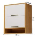 Ver imagem 3 de Armário Ronipa Duplo Syrah Aéreo 2 Portas 800mm