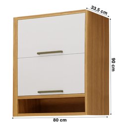 Armário Ronipa Duplo Syrah Aéreo 2 Portas 800mm - 3