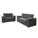 Ver imagem 2 de Conjunto de Sofá 2 e 3 Lugares Suede Cinza Londres Mamflex
