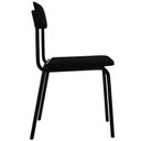 Ver imagem 6 de Kit 06 Cadeiras Estofada para Sala de Jantar Sense Preto C01 Linho Preto - Lyam Decor