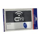 Ver imagem 2 de Placa de Sinalização Wi-Fi em Alumínio 16 x 23 cm 150AR - Sinalize