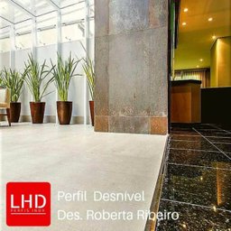 Perfil Desnível, Aço Inox 304, Escovado, 10 mm -  40 x 900 mm - 2