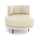 Ver imagem 4 de Sofá Chaise Longue Sala de Estar Living Lucca Esquerdo D02 Linho Creme D-463 - Lyam Decor