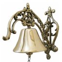 Ver imagem 1 de Sino Em Bronze Rústico E Maciço Grande Comemoração Casa Jardim Exteriores Interiores