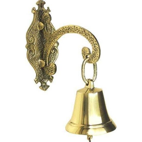 Sino De Bronze Decoração Presentes Sitios Lares Fazendas Jardim Área Externa