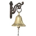 Ver imagem 2 de Sino Em Bronze E Alumínio Para Uso Em Parede Decoração Presente Casa Jardim Área Externa Interna