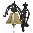 Ver imagem 3 de Sino Em Bronze E Alumínio Grande Fazendas Sítios Granjas Decorações Jardins Porta De Entrada