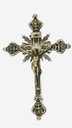 Ver imagem 2 de Crucifixo de Bronze Decorações Igrejas Jesus Cristo Fé Esperança Pendurar na Parede
