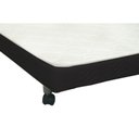 Ver imagem 4 de Cama Auxiliar D28 Solteiro Bordado Nero Black (79x171x11) - Ortobom